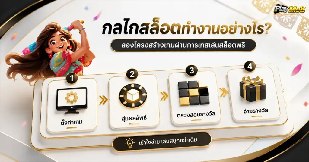 กลไกสล็อตทำงานอย่างไร ลองโครงสร้างเกมผ่านการเทสเล่นสล็อตฟรี
