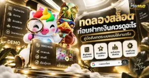 ทดลองสล็อตก่อนฝากเงินควรดูอะไร คู่มือสังเกตระบบแบบใช้งานจริง